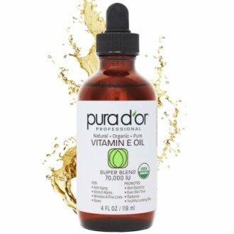 PURA D'OR Organic Vitamin E Oil Blend 70,000 IU Review - Ultimate Skin Protection & Moisturization
